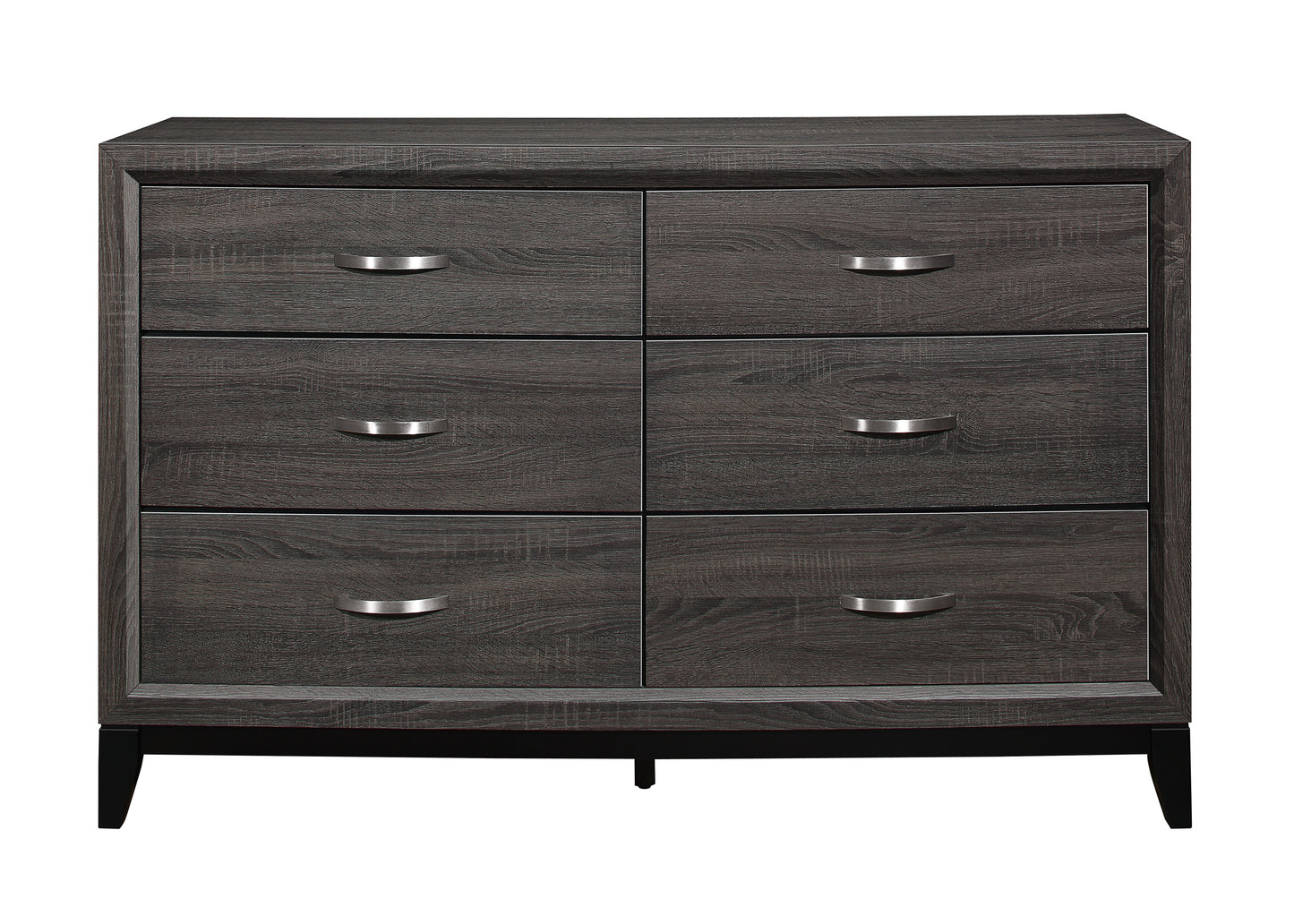 Homelegance Dresser Davi Gray Finish Elegant Storage Solution 1645-5