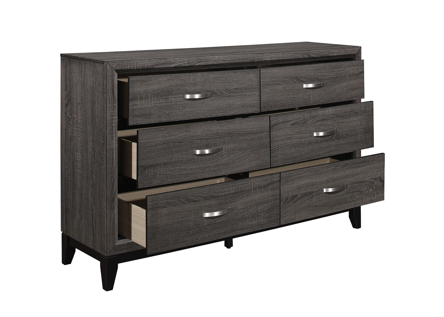 Homelegance Dresser Davi Gray Finish Elegant Storage Solution 1645-5