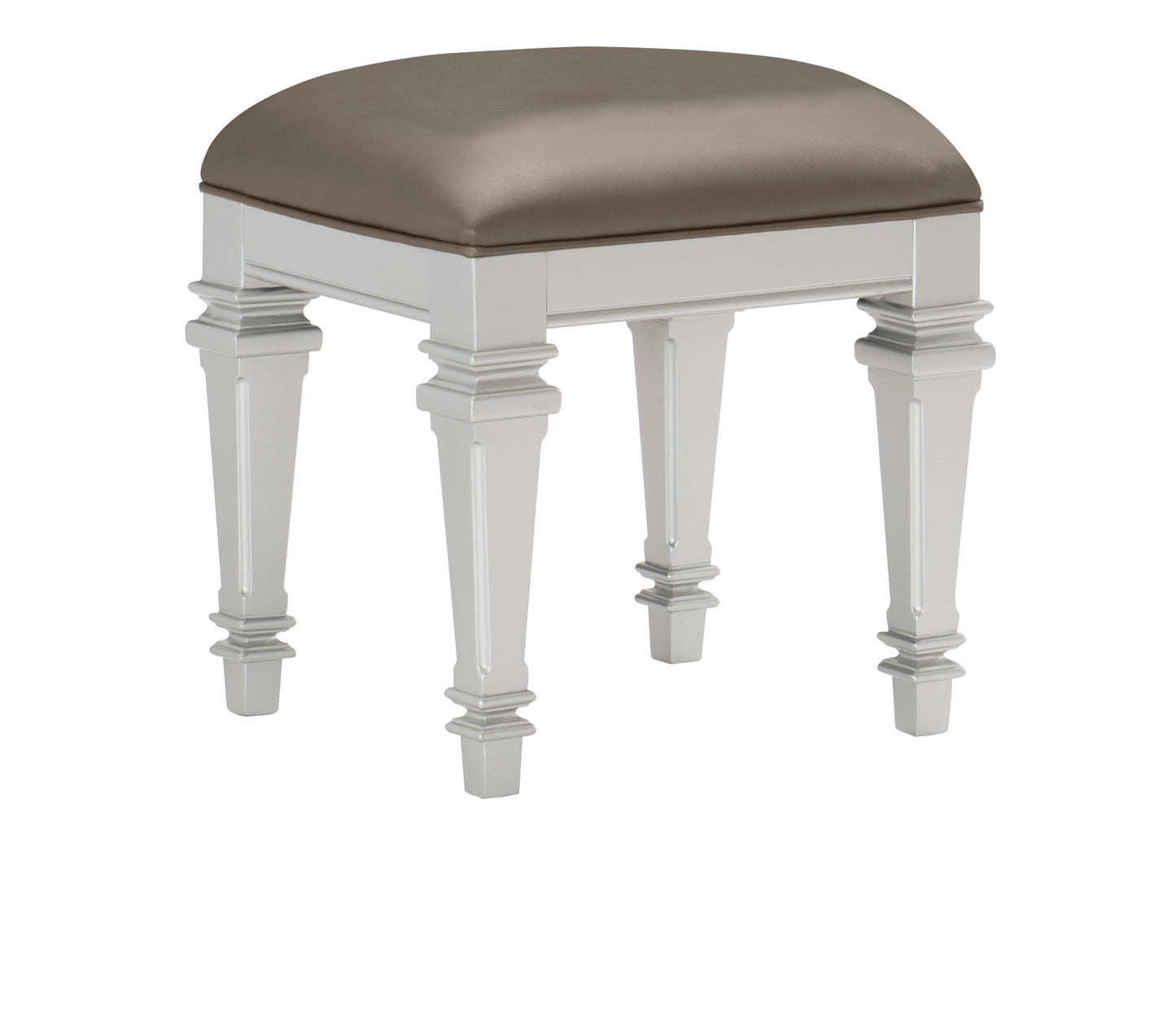 Homelegance Vanity Benches Avondale Silver Gray Finish 1646-14