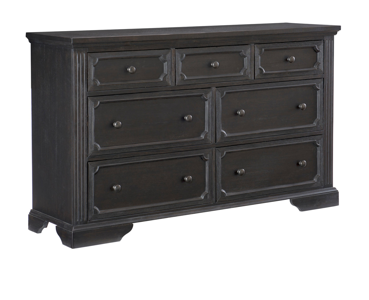 Homelegance Dresser Bolingbrook Wire-Brushed Charcoal Finish 1647-5