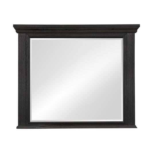 Homelegance Bolingbrook Dresser Mirror Wire Brushed Charcoal Finish 1647-6