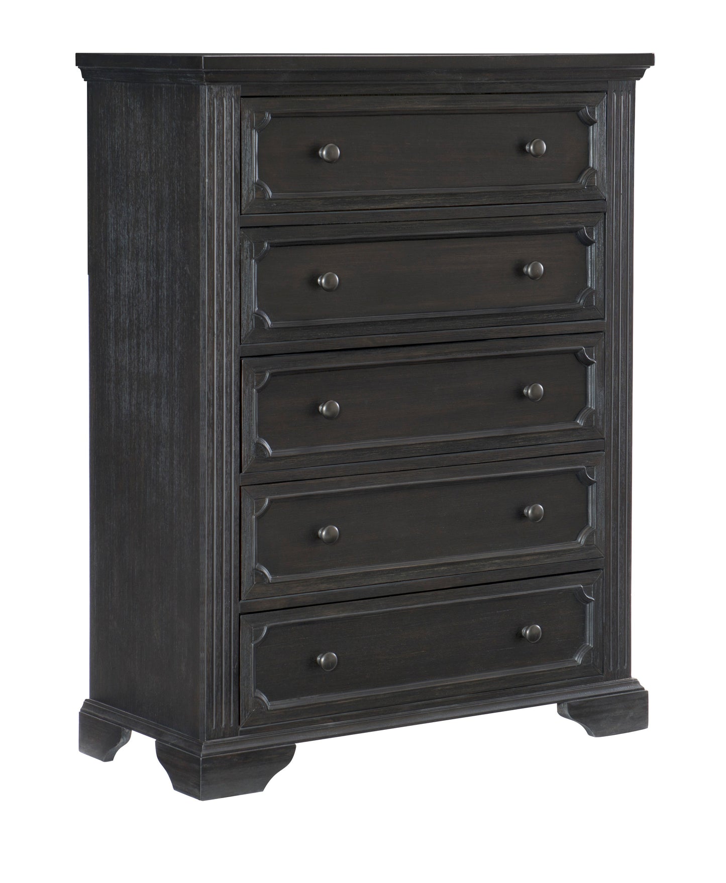 Homelegance Chest Bolingbrook Wire Brushed Charcoal Finish Elegant Design 1647-9