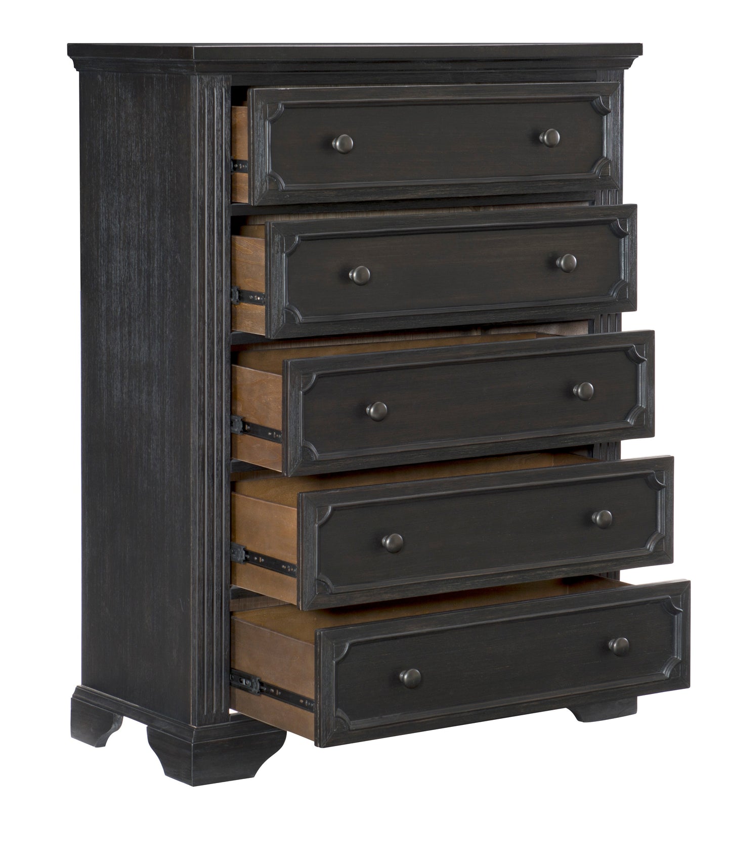Homelegance Chest Bolingbrook Wire Brushed Charcoal Finish Elegant Design 1647-9