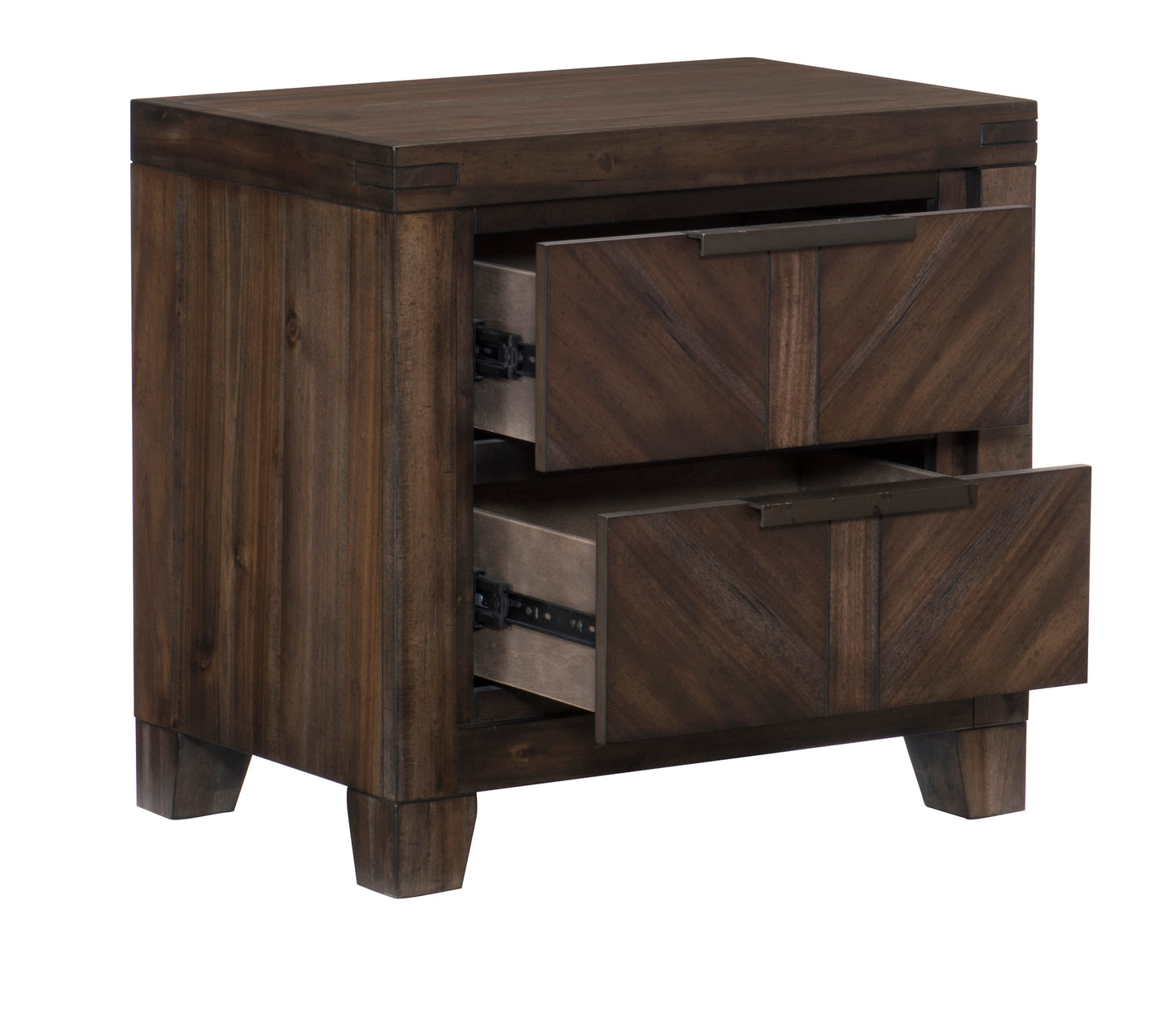 Homelegance Nightstand Parnell Espresso Finish Elegant Design 1648-4