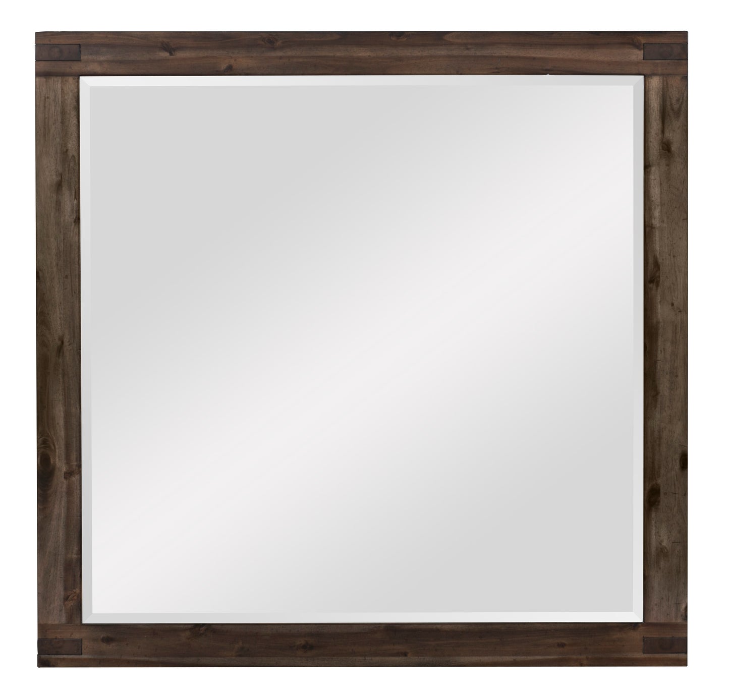 Homelegance Parnell Dresser Mirror in Distressed Espresso Finish 1648-6