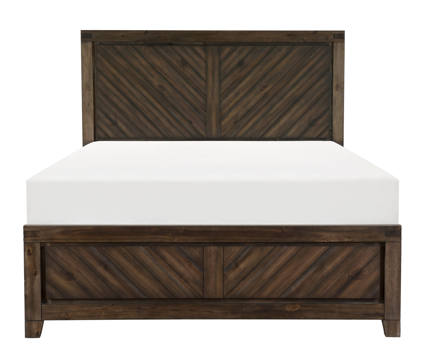 Homelegance Queen Bed Parnell Distressed Espresso Finish 1648-1