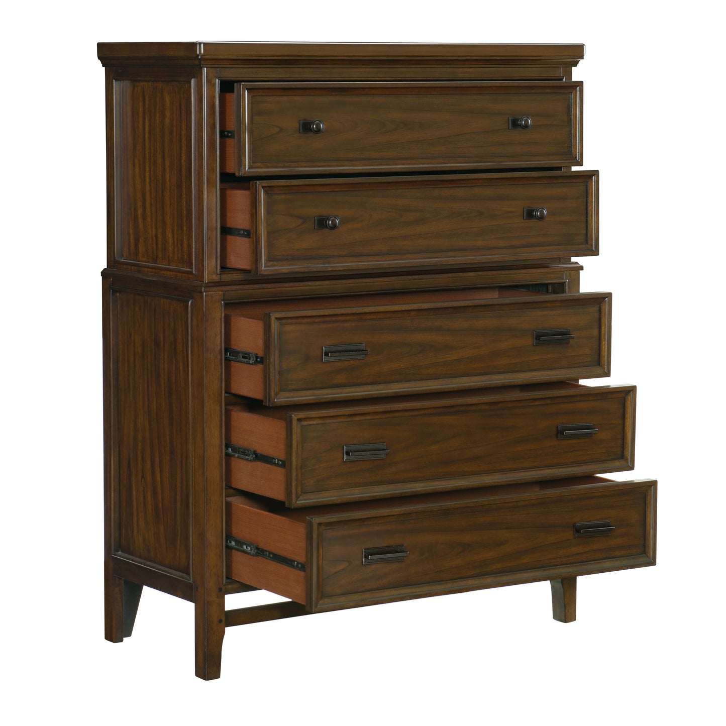 Homelegance Chest Frazier Park Brown Cherry Finish 1649-9