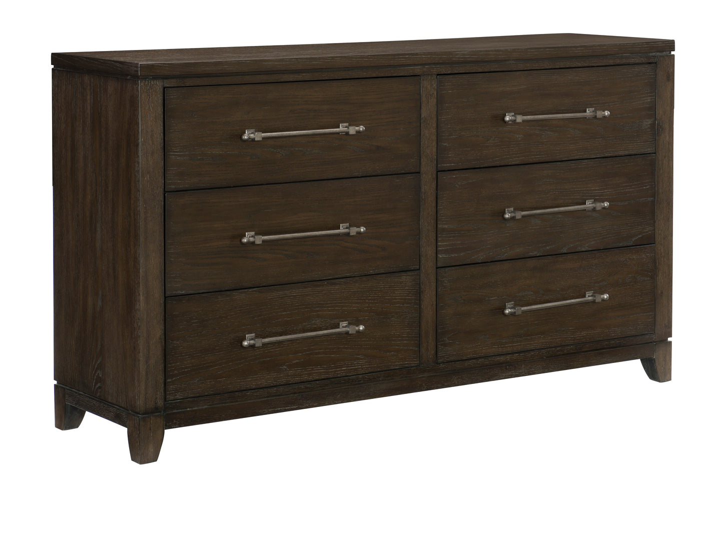 Homelegance Dresser Griggs Dark Brown Ash Veneer Elegant Design 1669-5