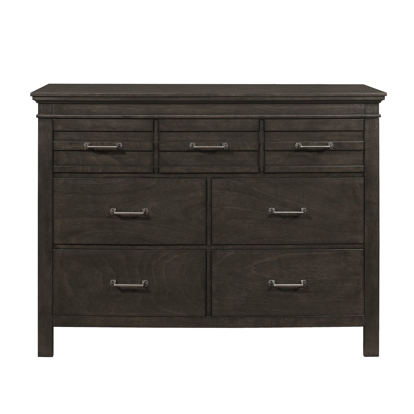 Homelegance Dresser Blaire Farm Charcoal Gray Finish with 7 Drawers 1675-5