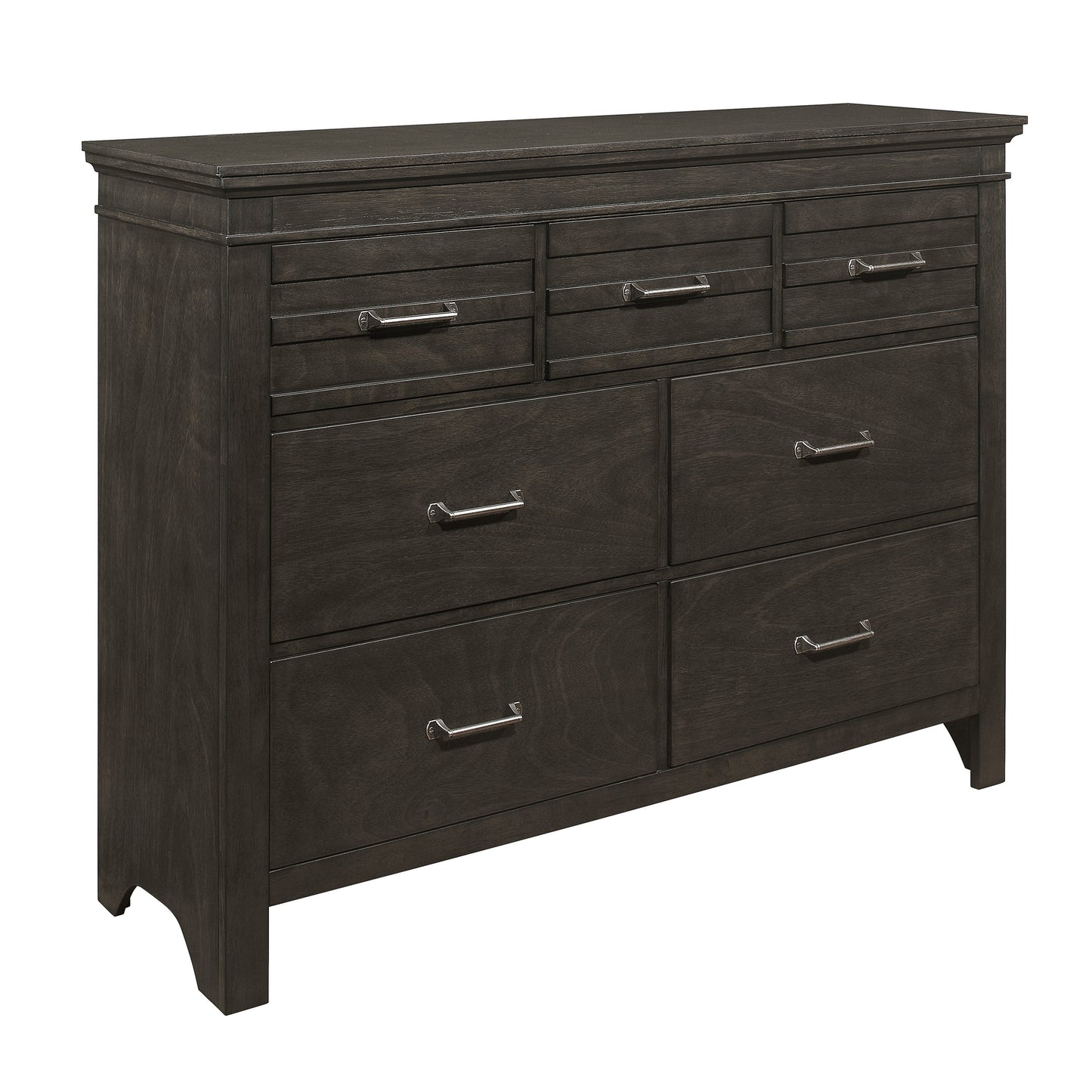 Homelegance Dresser Blaire Farm Charcoal Gray Finish with 7 Drawers 1675-5