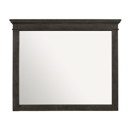 Homelegance Blaire Farm Dresser Mirror Charcoal Gray Finish 1675-6