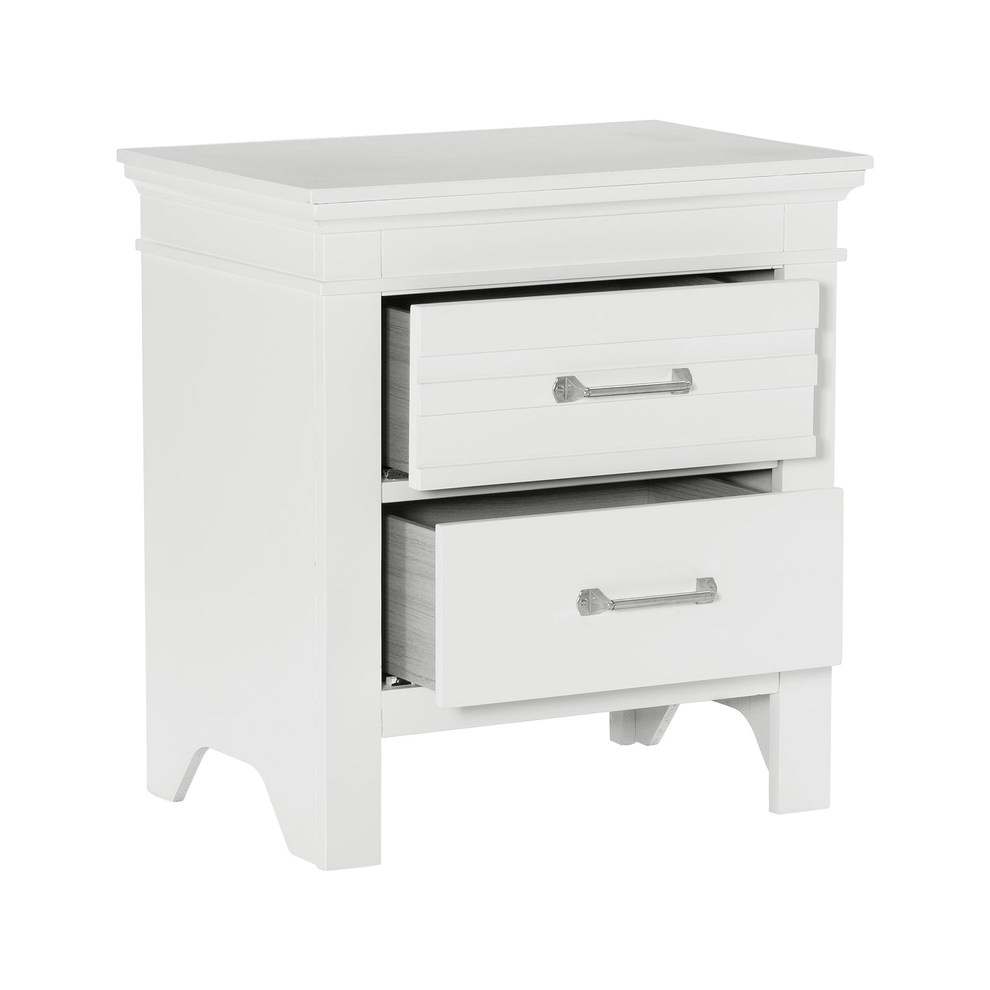 Homelegance Nightstand Blaire Farm White Finish 1675W-4