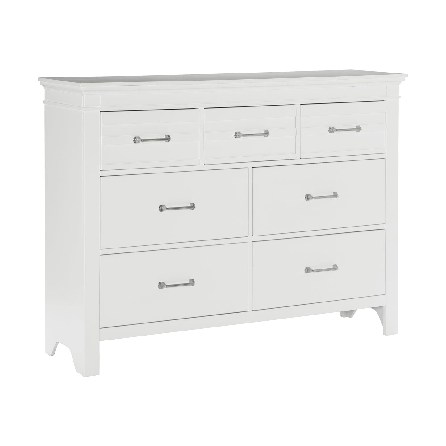 Homelegance Dresser Blaire Farm White Finish Elegant Storage Solution 1675W-5