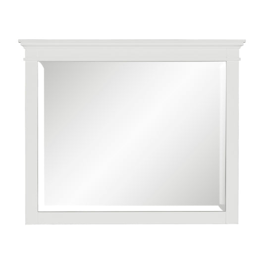 Homelegance Dresser Mirror Blaire Farm White Finish Elegant Design 1675W-6