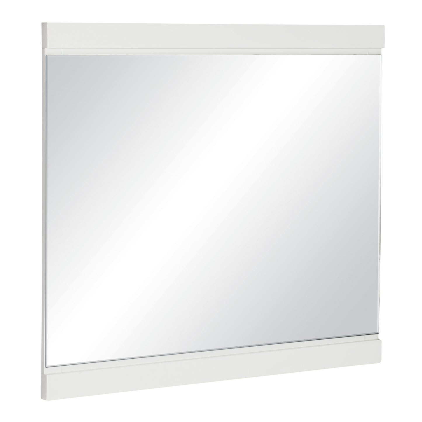 Homelegance Dresser Mirror Kerren White Finish Elegant Design 1678W-6