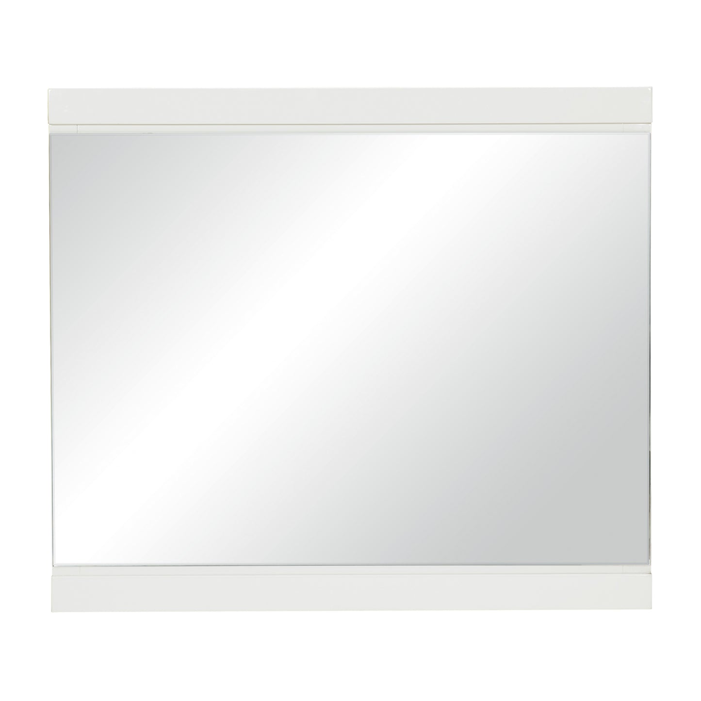 Homelegance Dresser Mirror Kerren White Finish Elegant Design 1678W-6