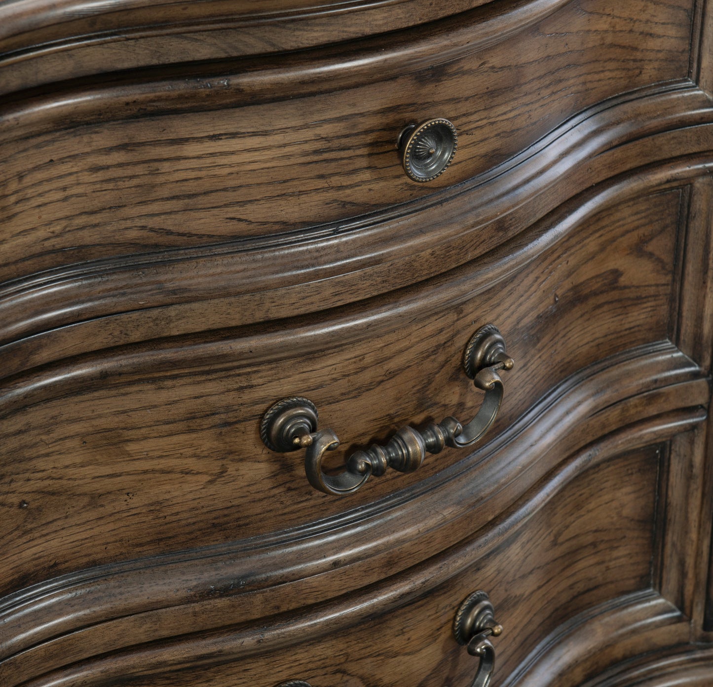 Homelegance Nightstand Heath Court Brown Oak Finish 1682-4