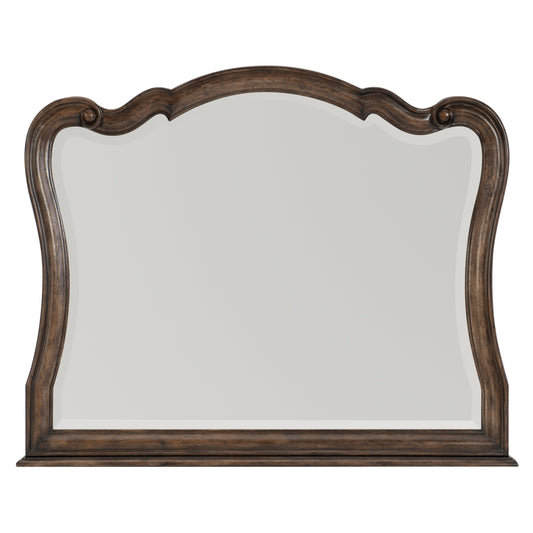 Homelegance Dresser Mirror Heath Court Brown Oak Finish 1682-6