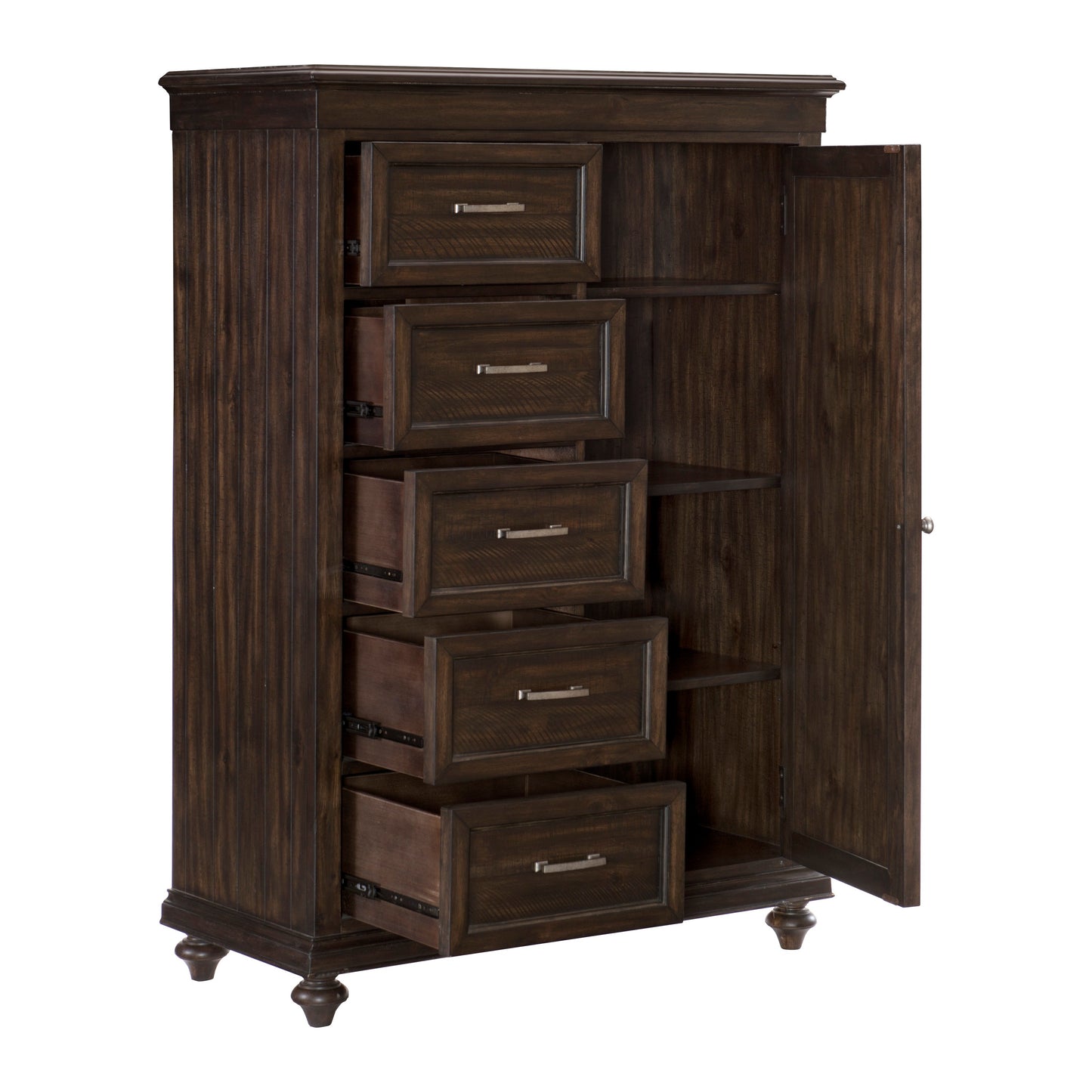 Homelegance Chest Driftwood Charcoal Finish Cardano 1689-10