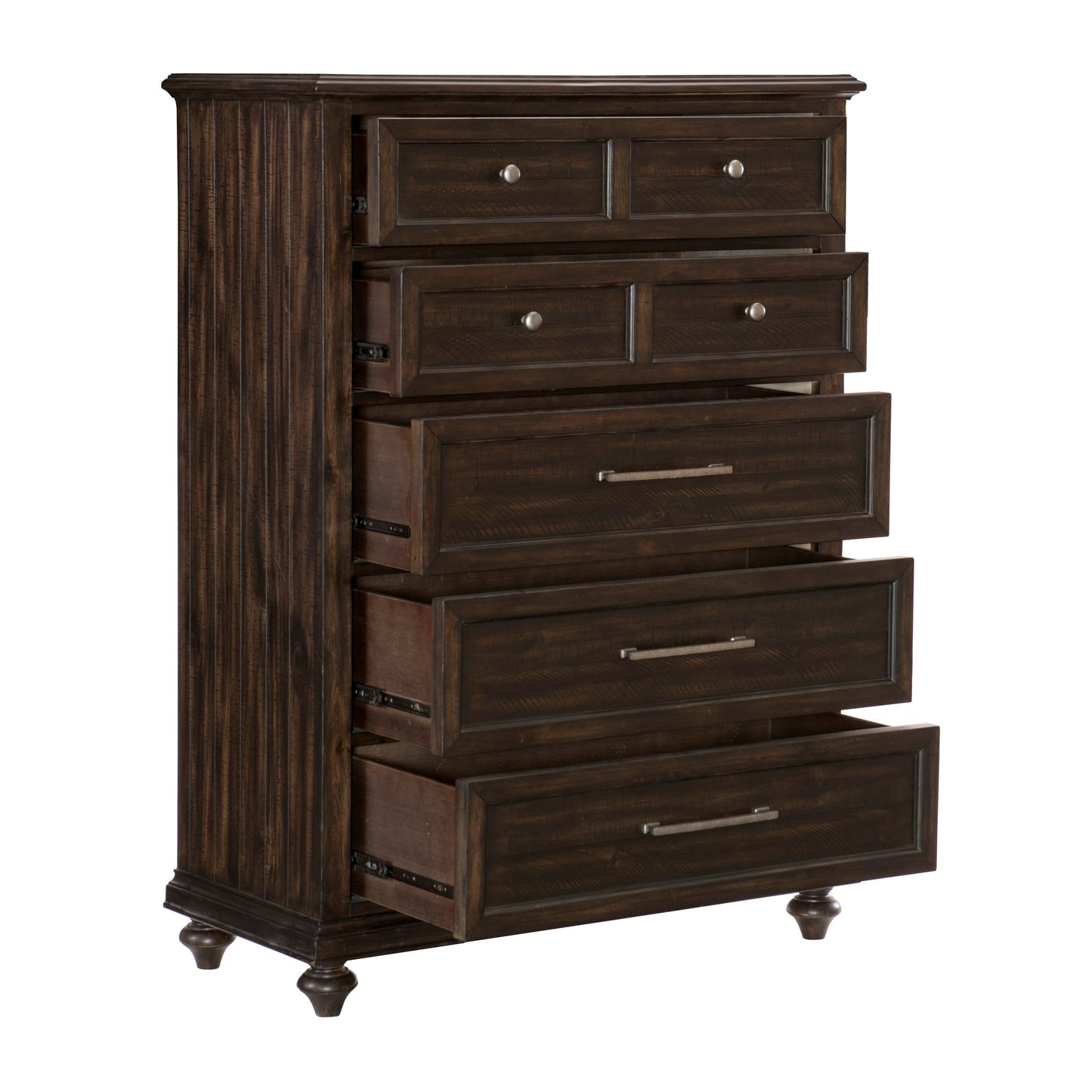 Homelegance Chest Driftwood Charcoal Finish Cardano Style 1689-9