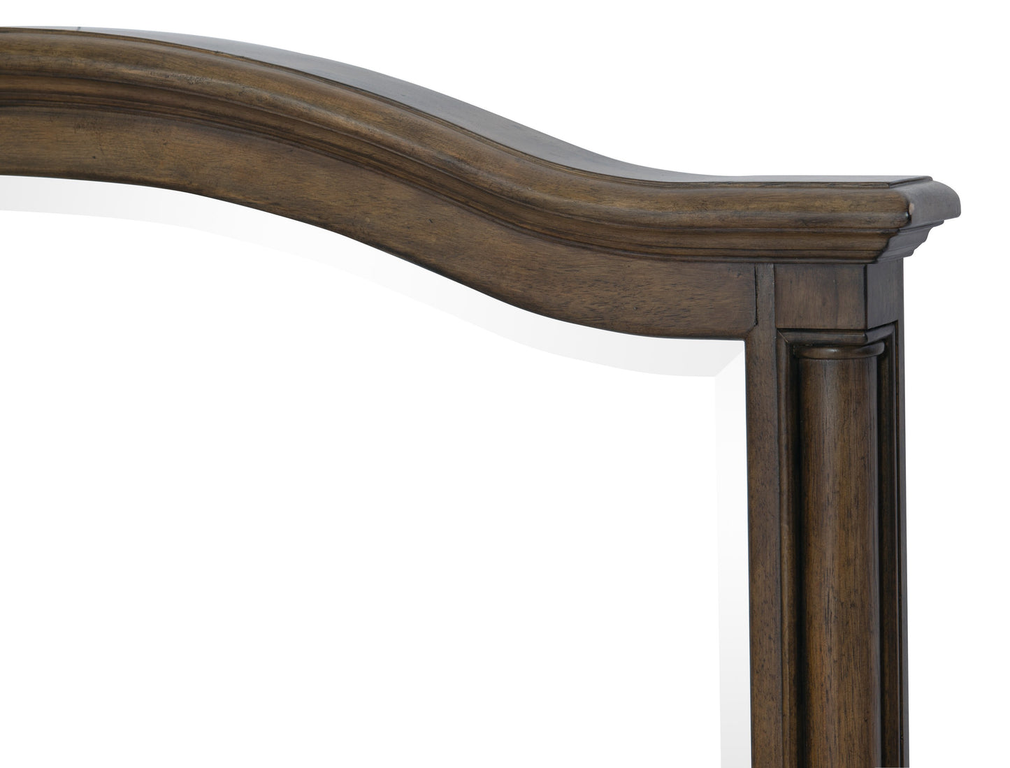 Homelegance Dresser Mirror Rachelle Weathered Pecan Finish 1693-6