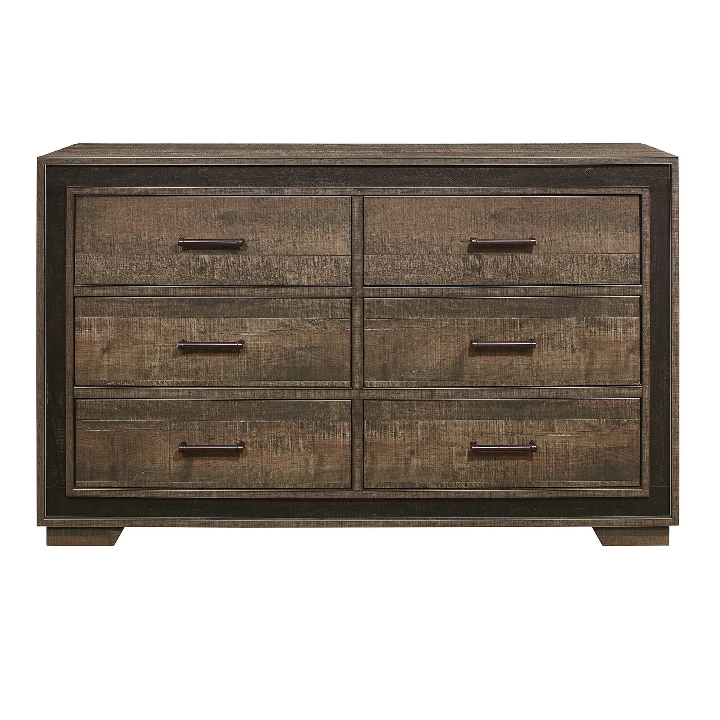 Homelegance Dresser Ellendale Rustic Mahogany Dark Ebony Finish 1695-5