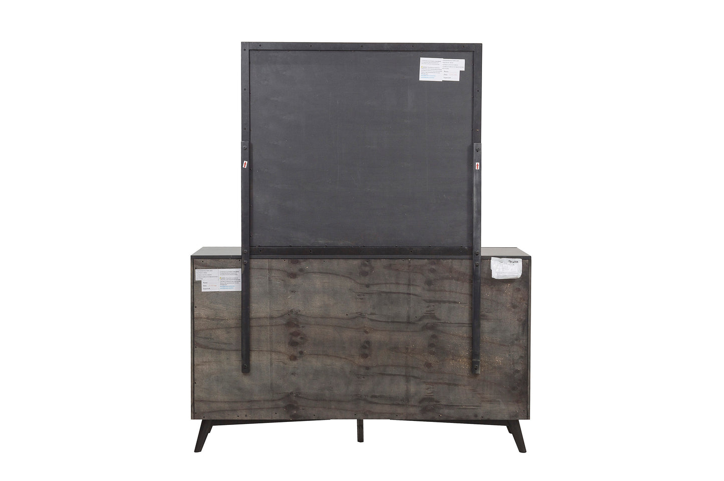 Homelegance Dresser Raku Barnwood Gray Black Walnut Finish 1711-5