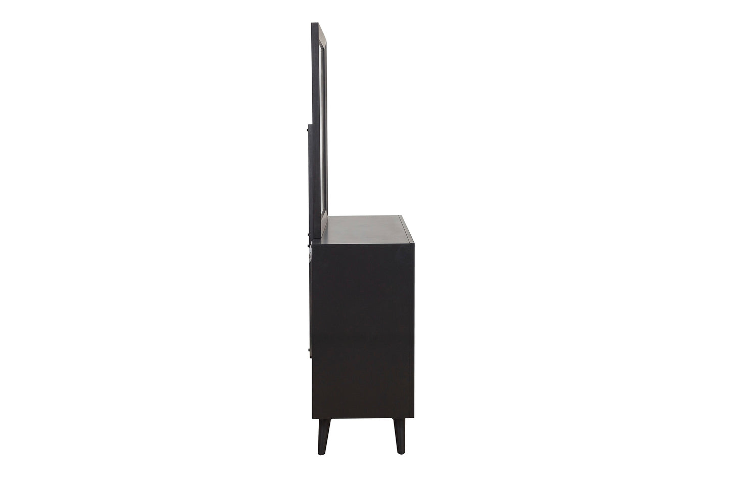 Homelegance Dresser Mirror Raku Gray Black Finish 1711-6