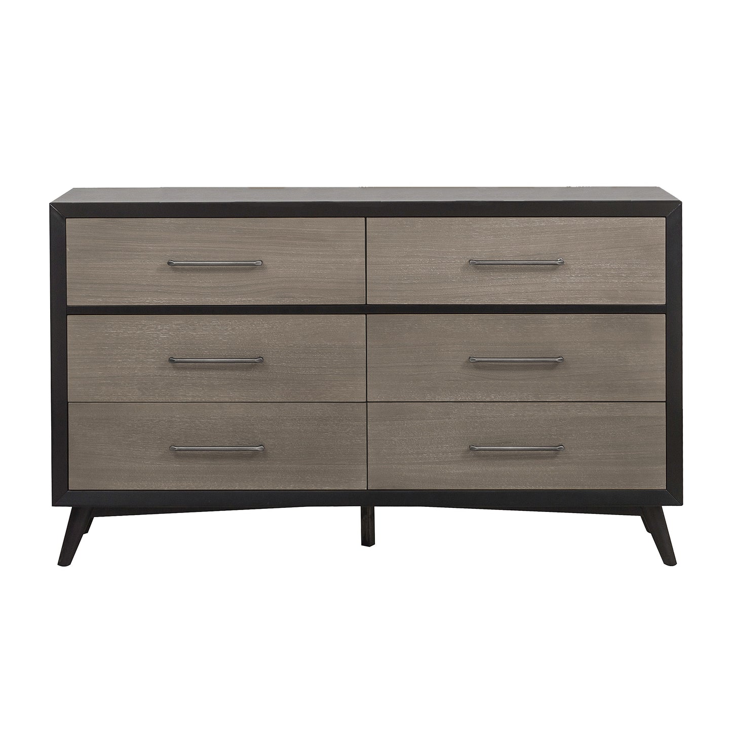 Homelegance Dresser Raku Barnwood Gray Black Walnut Finish 1711-5