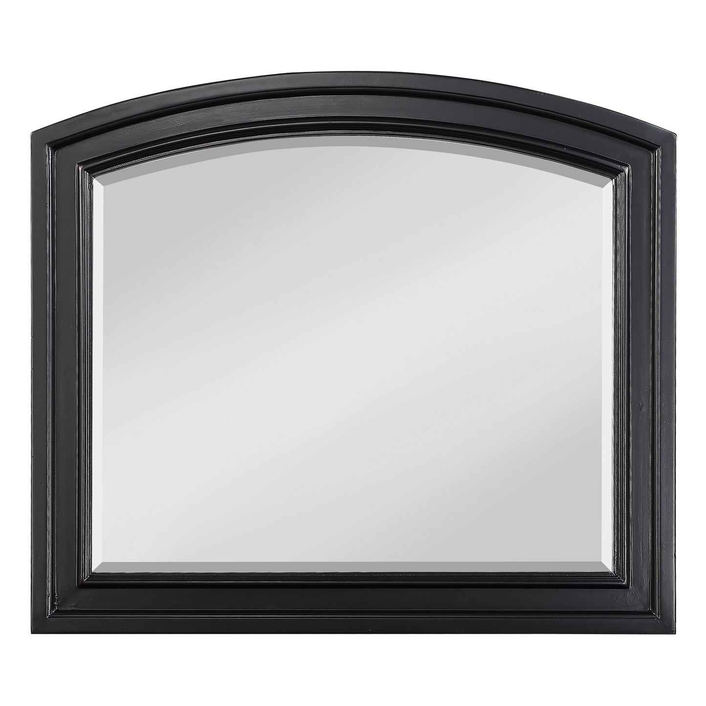 Homelegance Dresser Mirror Laurelin Black Sand Through Finish 1714BK-6