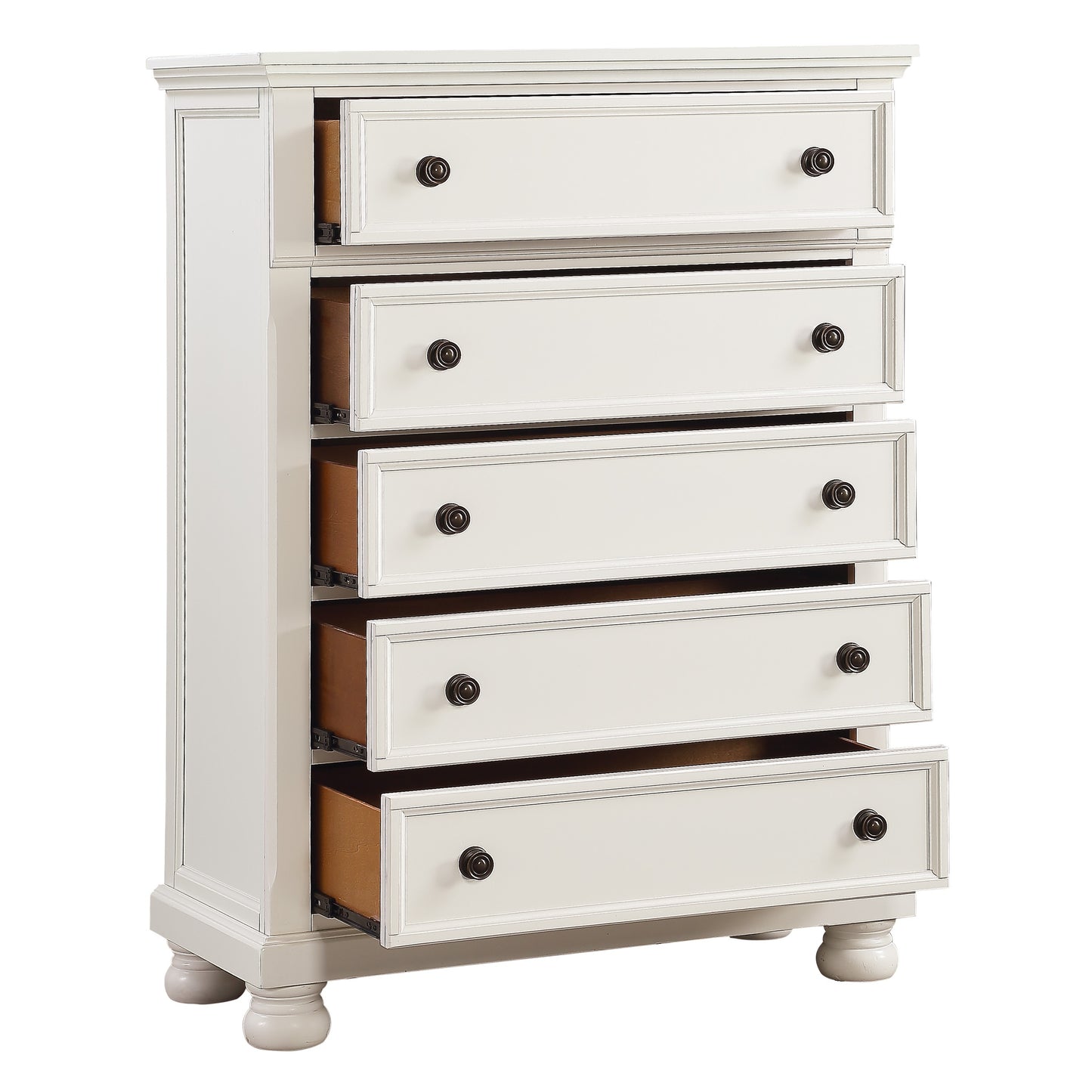 Homelegance Chest Laurelin White Finish Timeless Design and Functionality 1714W-9