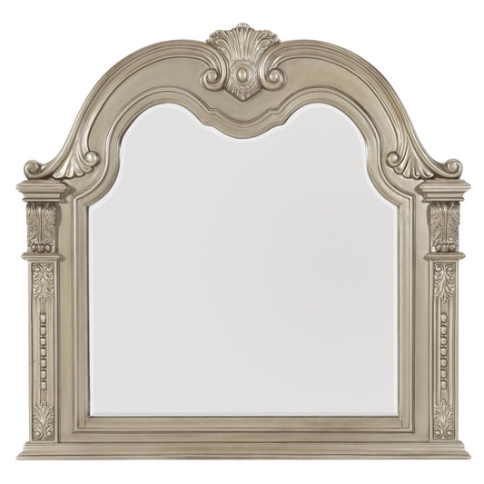 Homelegance Dresser Mirror Cavalier Silver Finish Timeless Elegance 1757SV-6