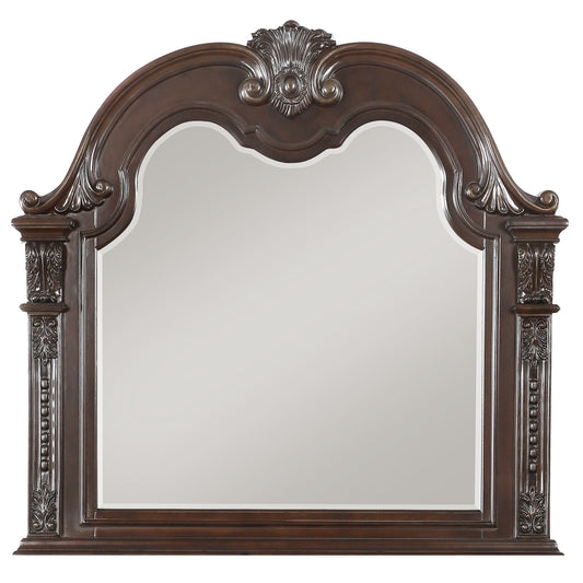 Homelegance Dresser Mirror Cavalier Dark Cherry Finish 1757-6