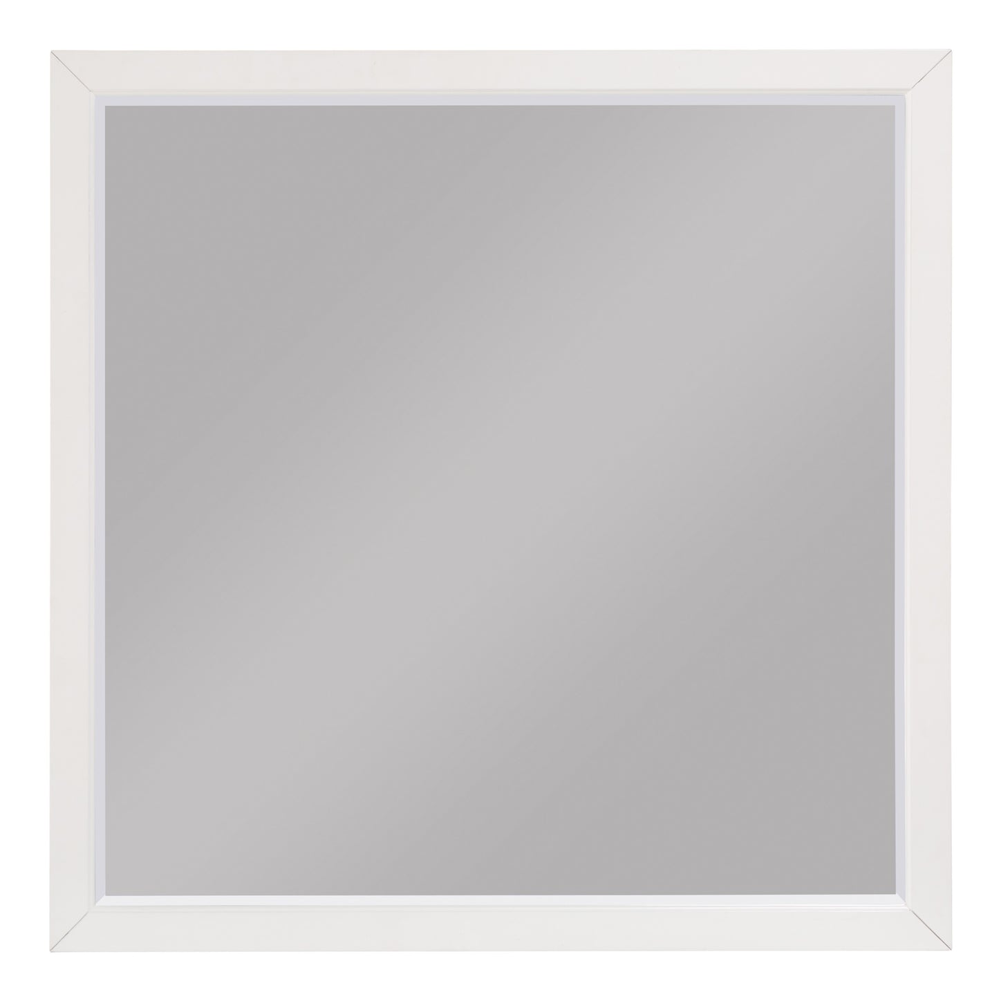 Homelegance Wellsummer Dresser Mirror White Finish 1803W-6