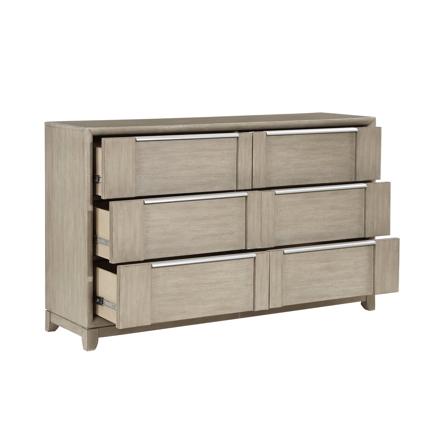 Homelegance Dresser McKewen Light Gray Finish Elegant Storage Solution 1820N-5