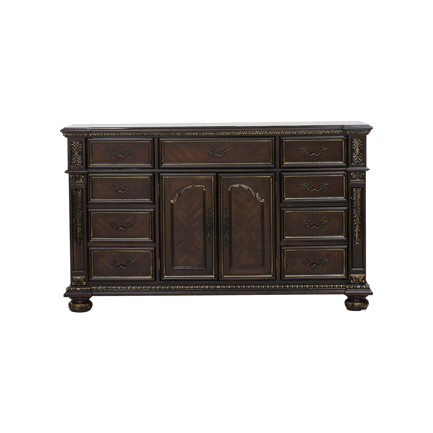 Homelegance Dresser Catalonia Cherry Finish Elegant Storage Solution 1824-5