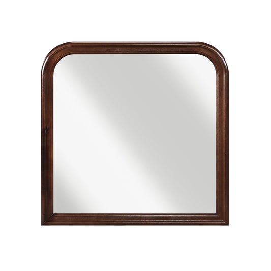 Homelegance Dresser Mirror Abbeville Dark Cherry Finish 1856-6