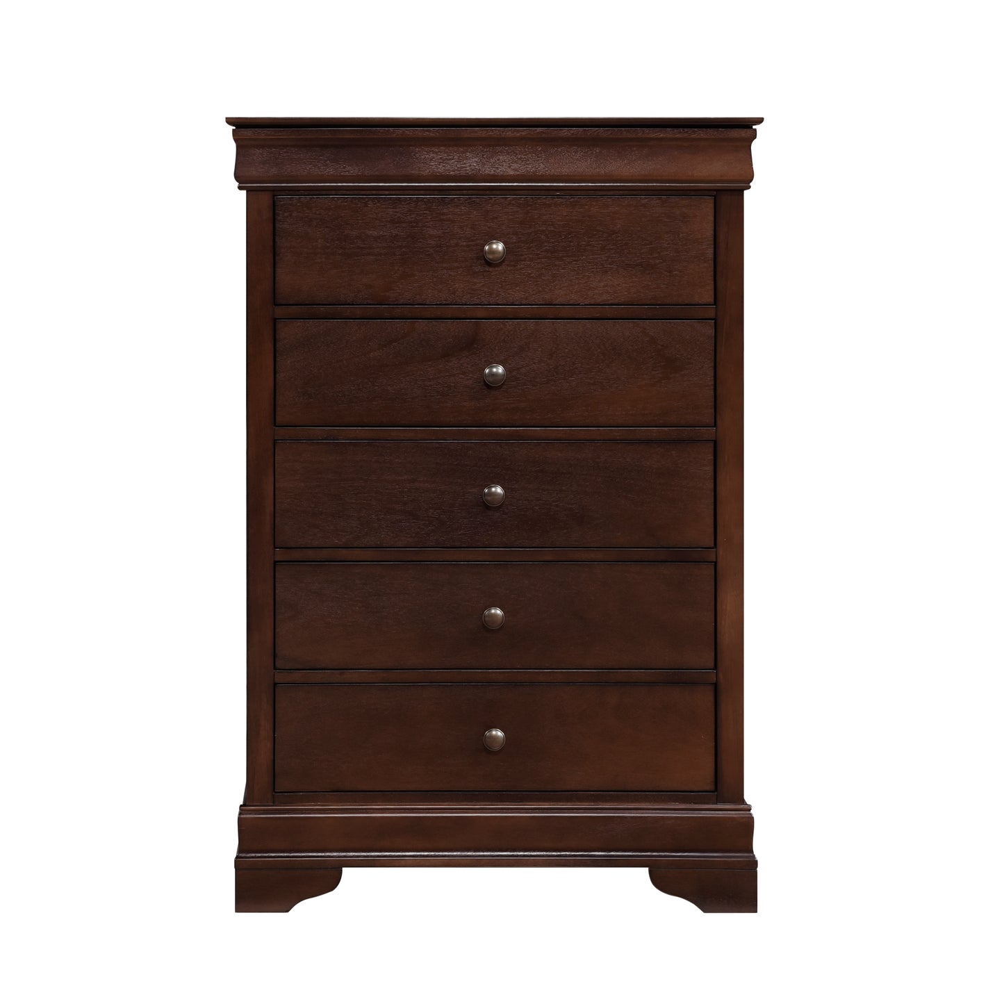 Homelegance Chest Abbeville Dark Cherry Finish with Jewelry Drawer 1856-9