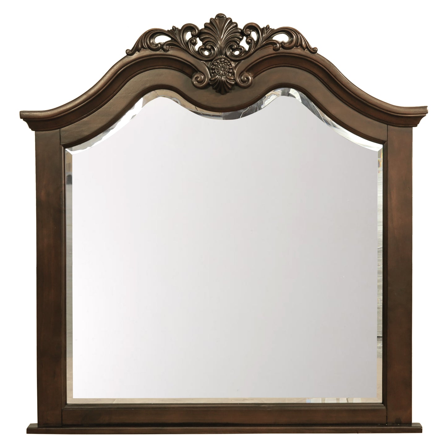 Homelegance Dresser Mirror Mont Belvieu Dark Cherry Finish 1869-6