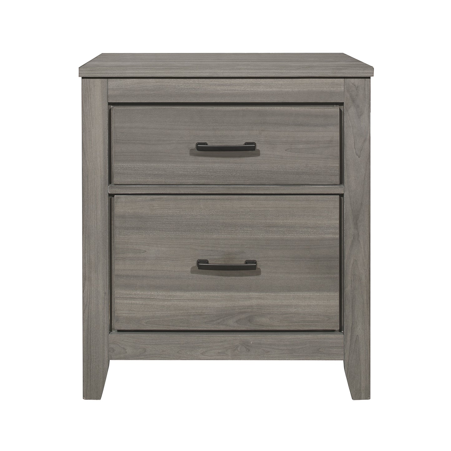 Homelegance Waldorf Nightstand Dark Gray Finish 1902-4