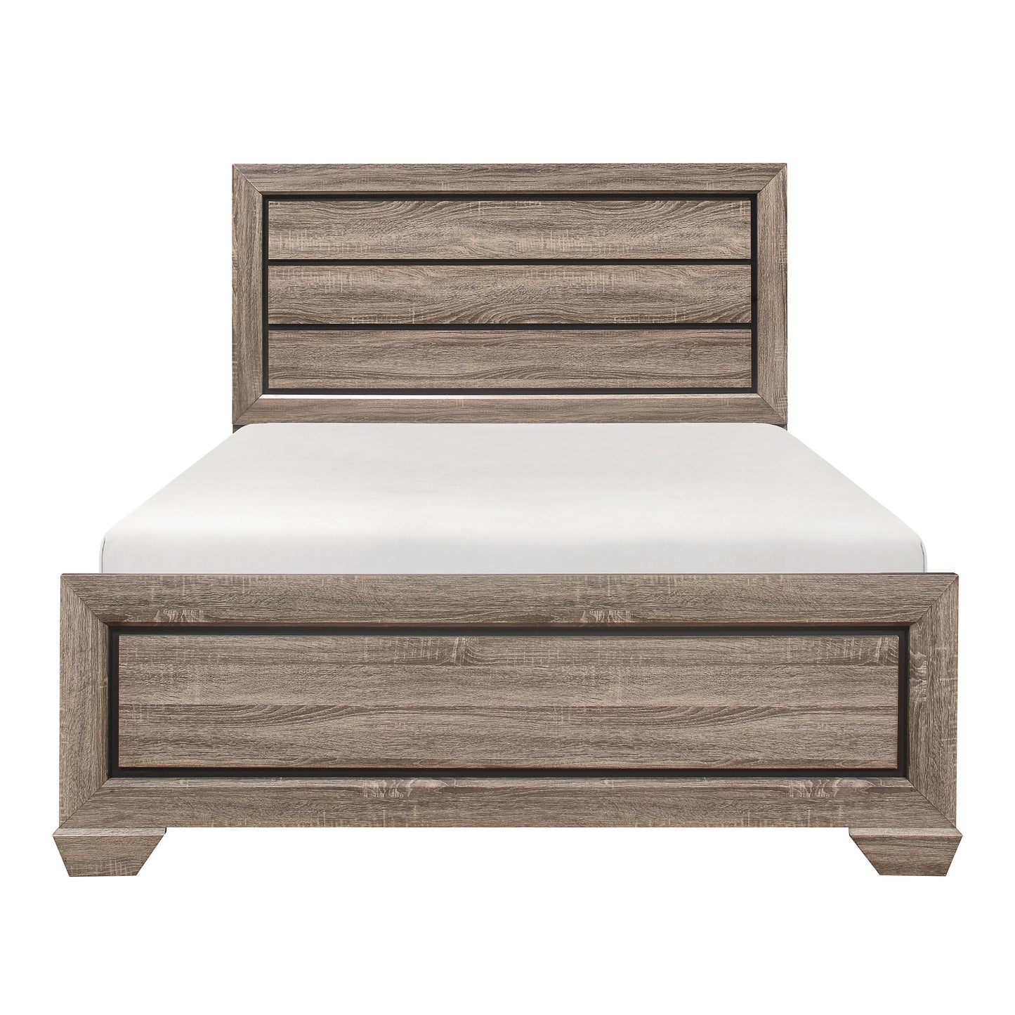 Homelegance Queen Bed Beechnut Natural Finish 1904-1