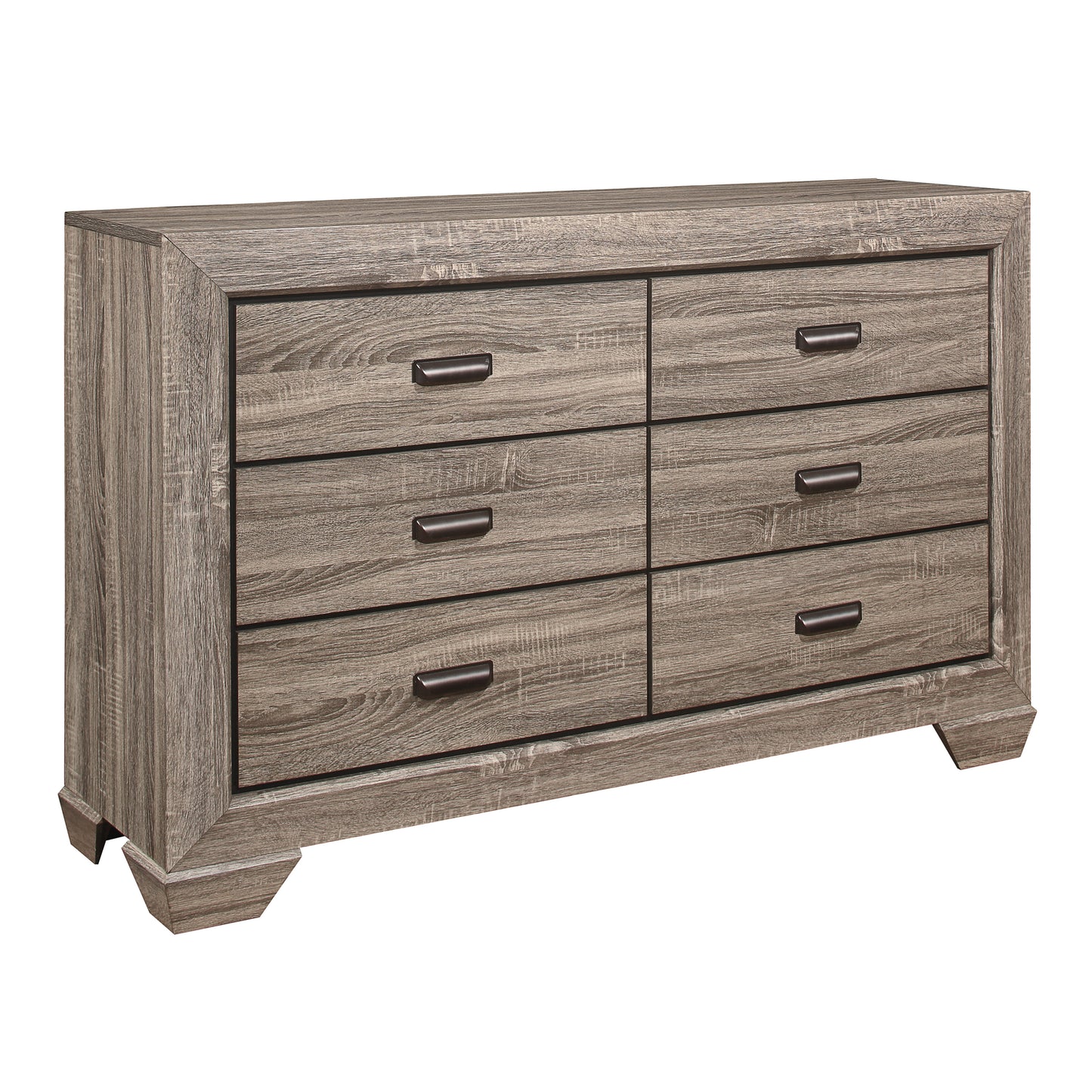Homelegance Dresser Beechnut Natural Finish Elegant Storage Solution 1904-5