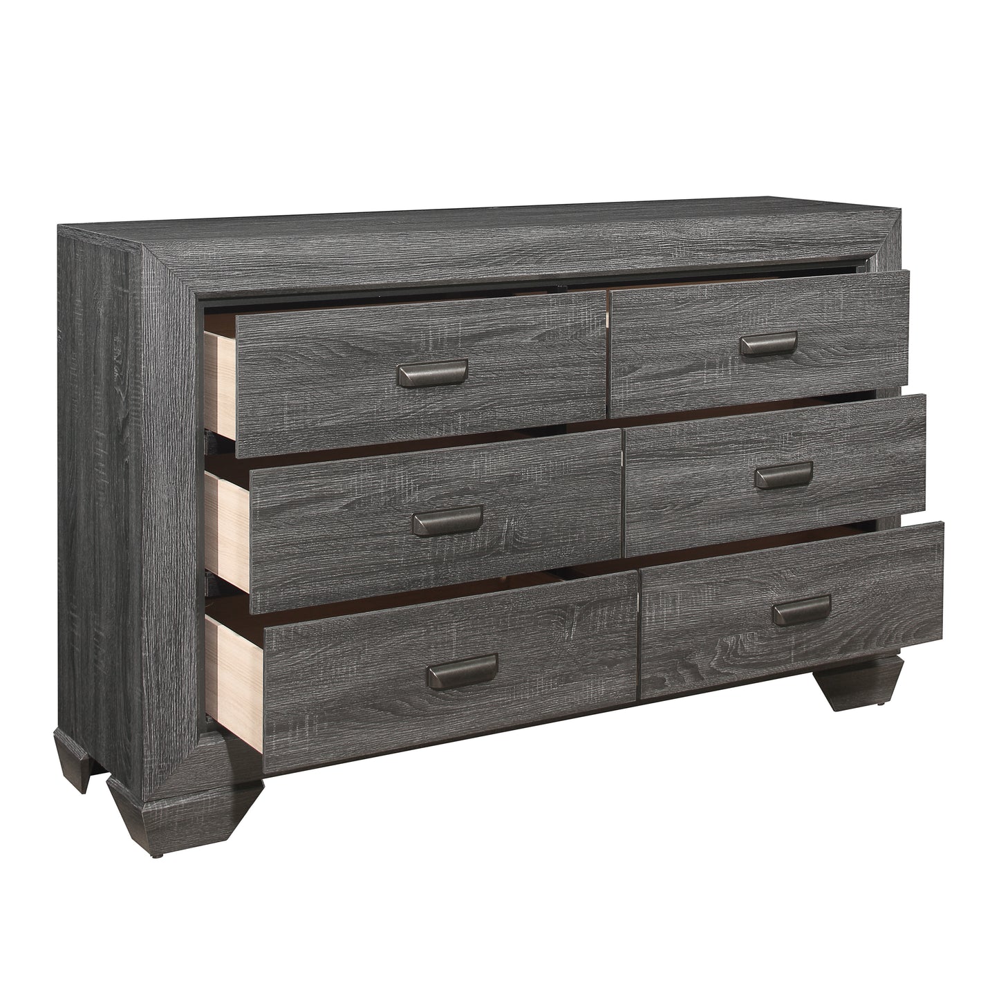 Homelegance Beechnut Dresser Gray Finish 1904GY-5