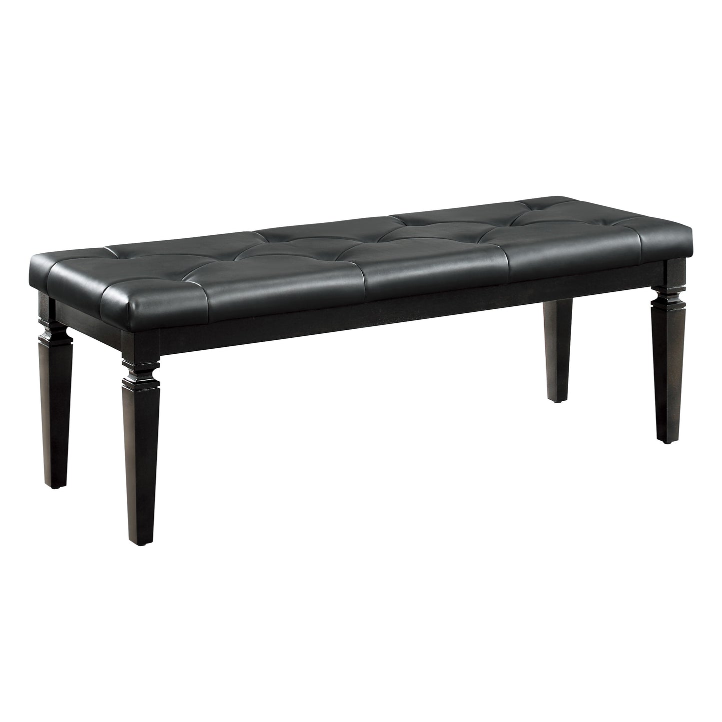 Homelegance Vanity Benches Allura Black Finish 1916BK-FBH