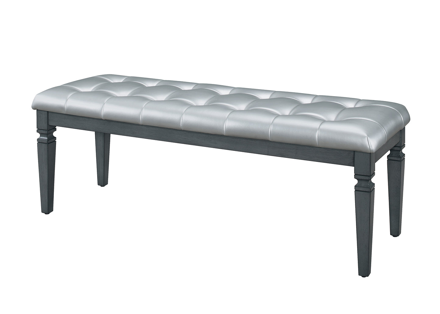 Homelegance Vanity Benches Allura Gray 1916GY-FBH