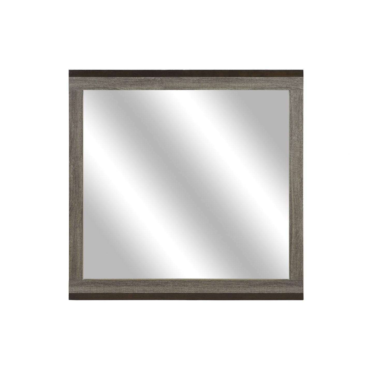 Homelegance Vestavia Dresser Mirror in Antique Gray Dark Brown Finish 1936-6