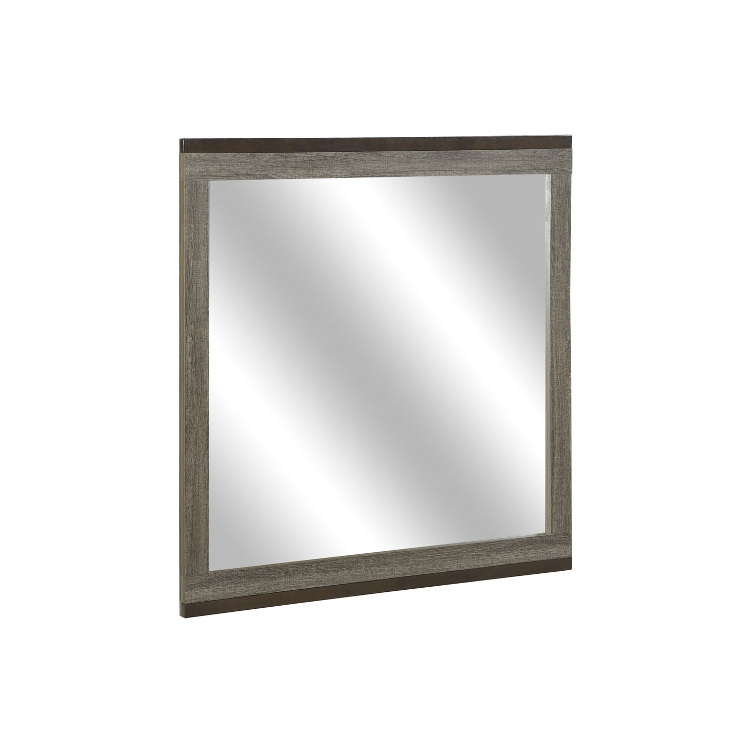 Homelegance Vestavia Dresser Mirror in Antique Gray Dark Brown Finish 1936-6