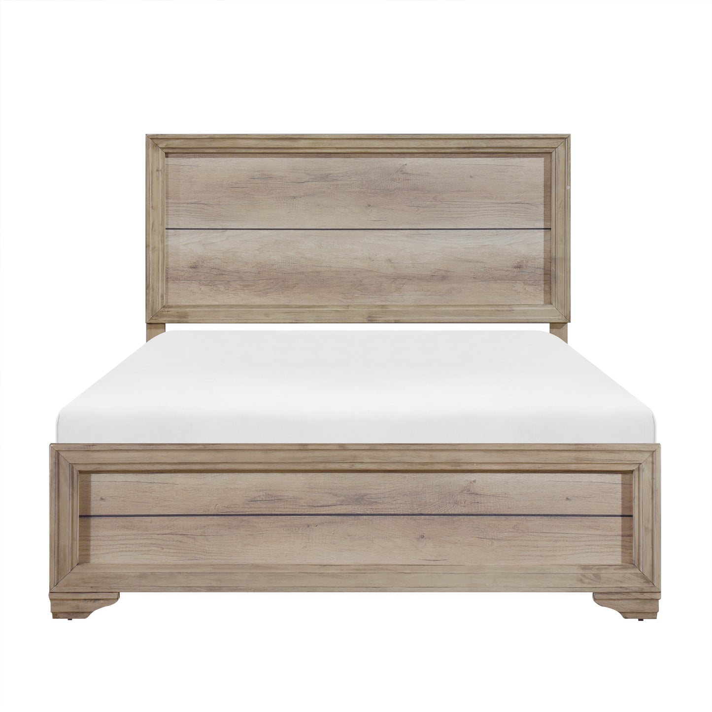 Homelegance Queen Bed Lonan Natural Finish 1955-1