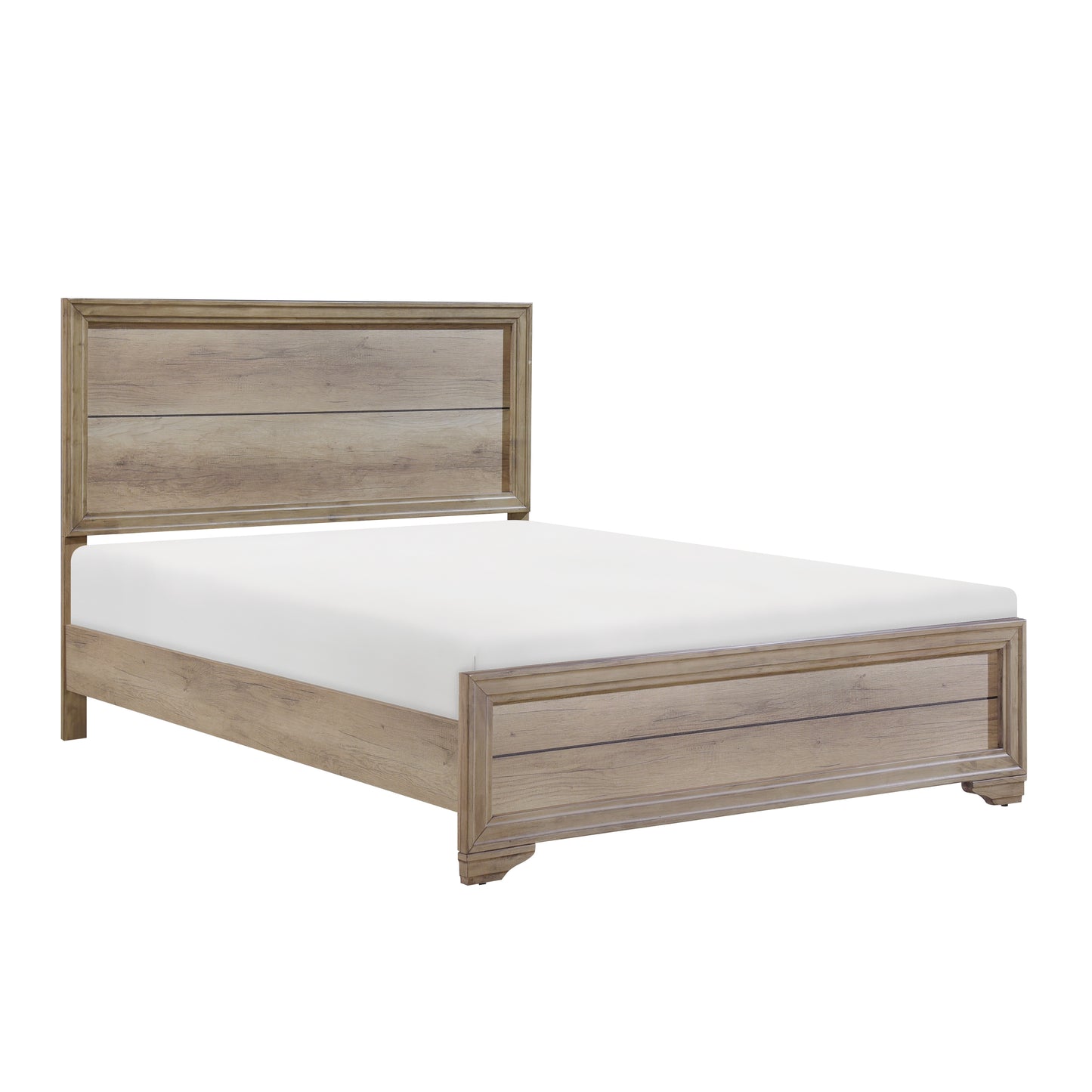 Homelegance Queen Bed Lonan Natural Finish 1955-1