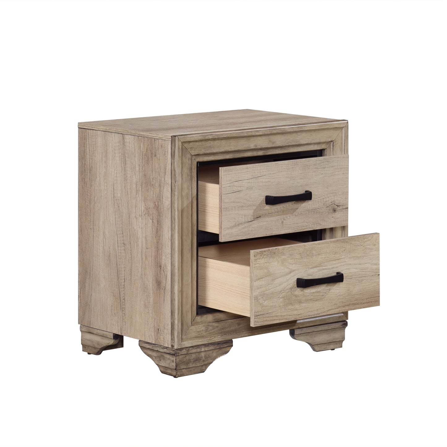 Homelegance Nightstand Lonan Natural Finish 1955-4
